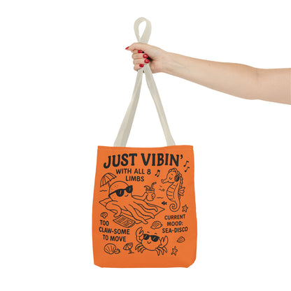 Fun Sea-Themed Tote Bag, Beach Accessories, Summer Vibes, Gift for Ocean Lovers, Reusable Shopping Bag, Cute Beach Tote
