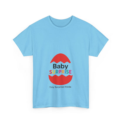 Baby Surprise Maternity T-Shirt, Pregnancy Announcement Shirt, Mom To Be Gift, Expecting Baby Reveal Tee, Baby Shower Gift,Gender Reveal Tee