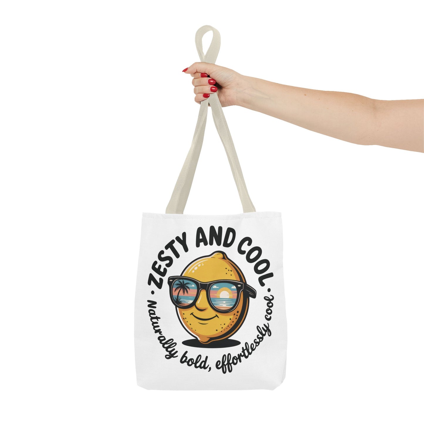 Zesty Lemon Tote Bag - Fun & Bold Carry-All for Everyday Use, Summer, Beach Days, Gifts, Eco-Friendly Shopping, Large Tote Bag