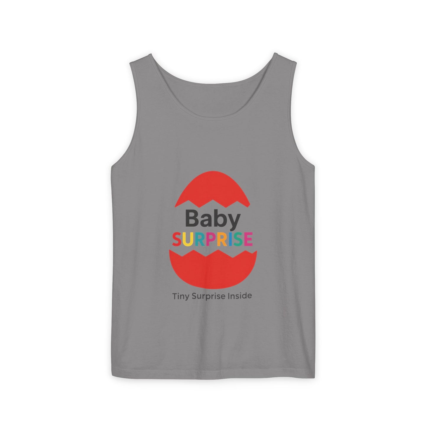 Baby Surprise Maternity Tank Top, Pregnancy Announcement Tank, Mom To Be Gift, Expecting Baby Reveal Top, Baby Shower Gift,Gender Reveal Tee