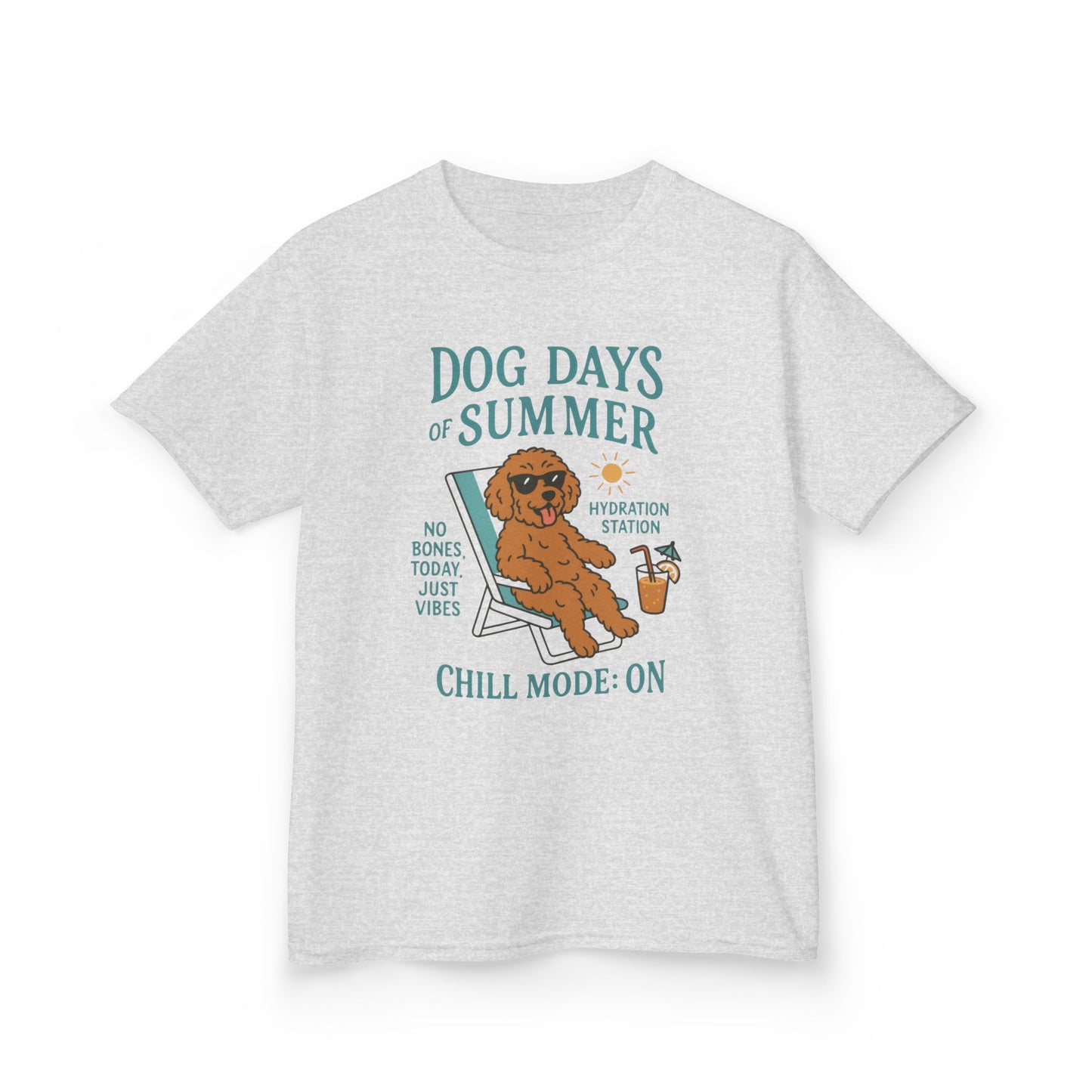 Summer Chill Kids Tee | Fun Playful T-Shirt for Boys & Girls, Perfect for Summer Days, Beach Outings, Gifts, Casual Wear
