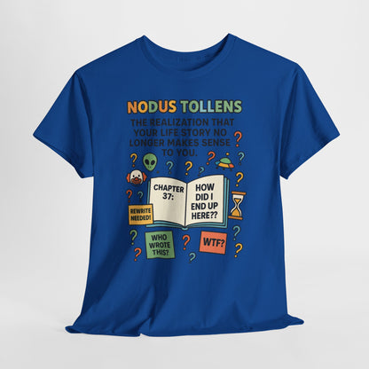 Nodus Tollens Women's Tee, Latin Words, Moods & Modes, Self-Awareness, Personal Development, Funny Existential Graphic Tee, Book Lover Gift