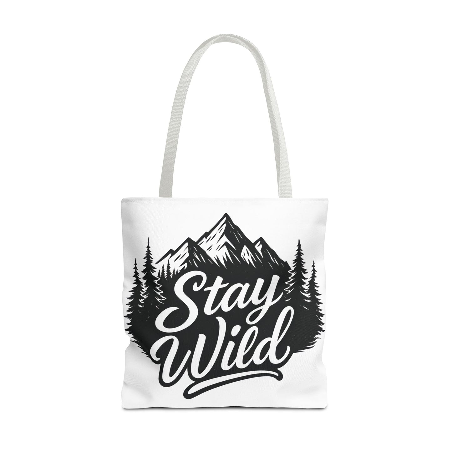 Stay Wild Tote Bag | Eco-friendly Shopping Bag, Adventure Tote, Outdoor Enthusiast Gift, Stylish Carryall, Perfect for Summer Adventures