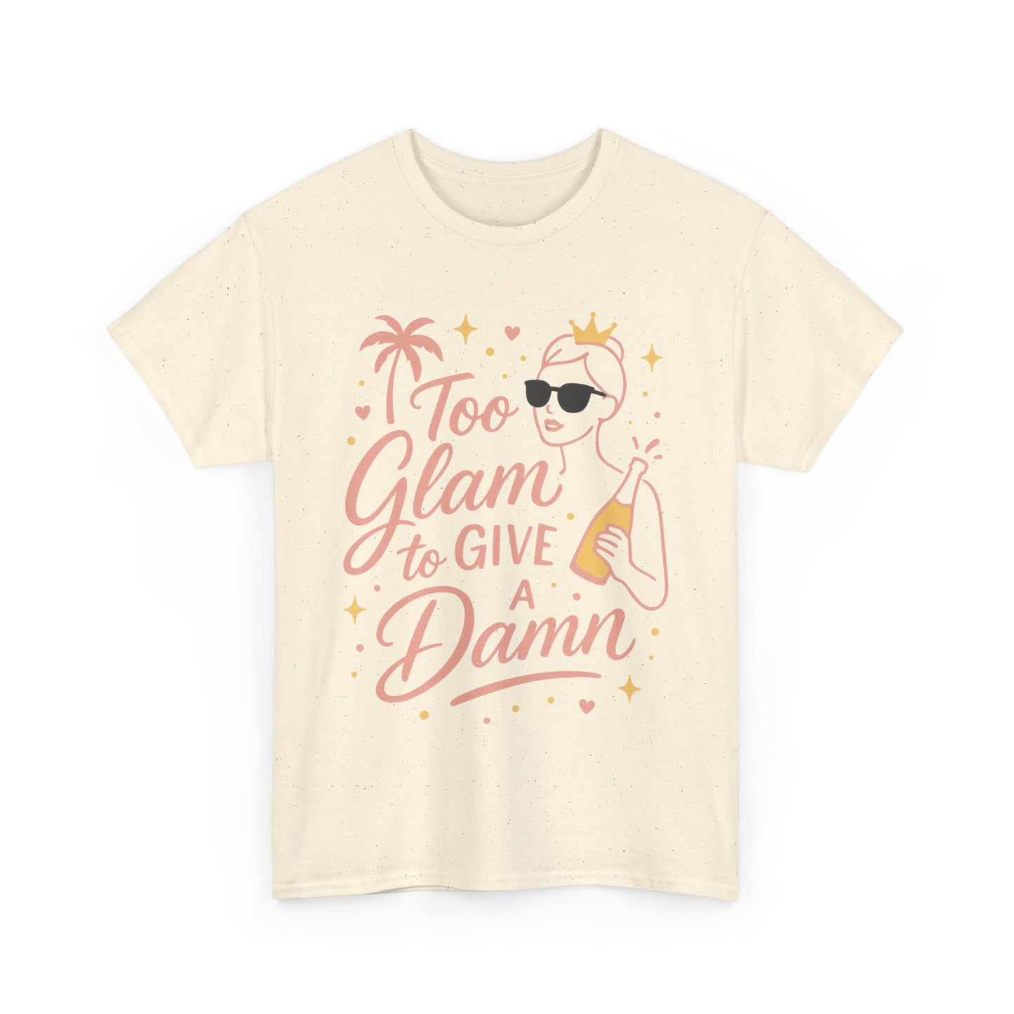 Too Glam to Give a Damn Bridal Party Shirt, Bachelorette Party Tee, Bridesmaid Wedding Tee, Hen Party Top, Bridal Shower,  Bridesmaids Gift