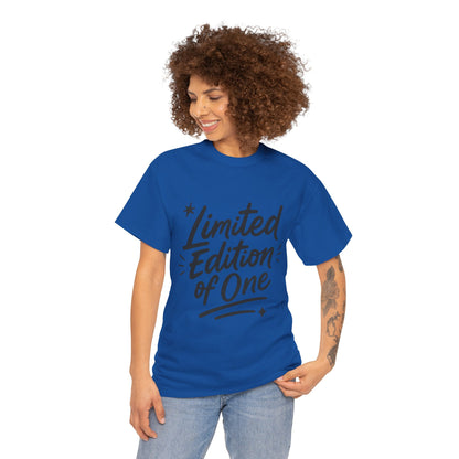 Limited Edition Women's Heavy Cotton Tee, Casual Style, Birthday, Self-Confidence, Self-love, Positive Message Women's T-Shirt