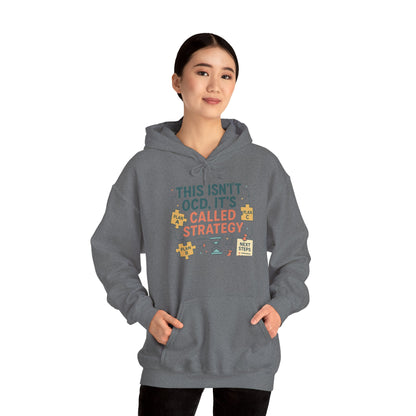 Strategic Humor Hoodie, Unisex Sweatshirt, Gift for Strategists, Funny Hoodie, Planner Gift, Cozy Stylish Sweatshirt, Relaxed Fit Hoody