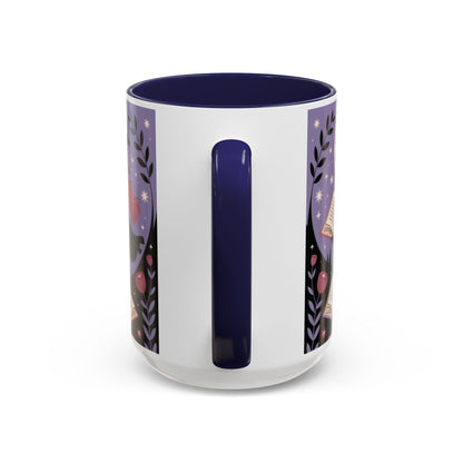 Under the Moonlight I Bloom Mug, Witchy Moon Magic Coffee Cup, Feminine Mystic Gift for Spiritual, Self Growth Lovers, Coffee Mug (11, 15oz)