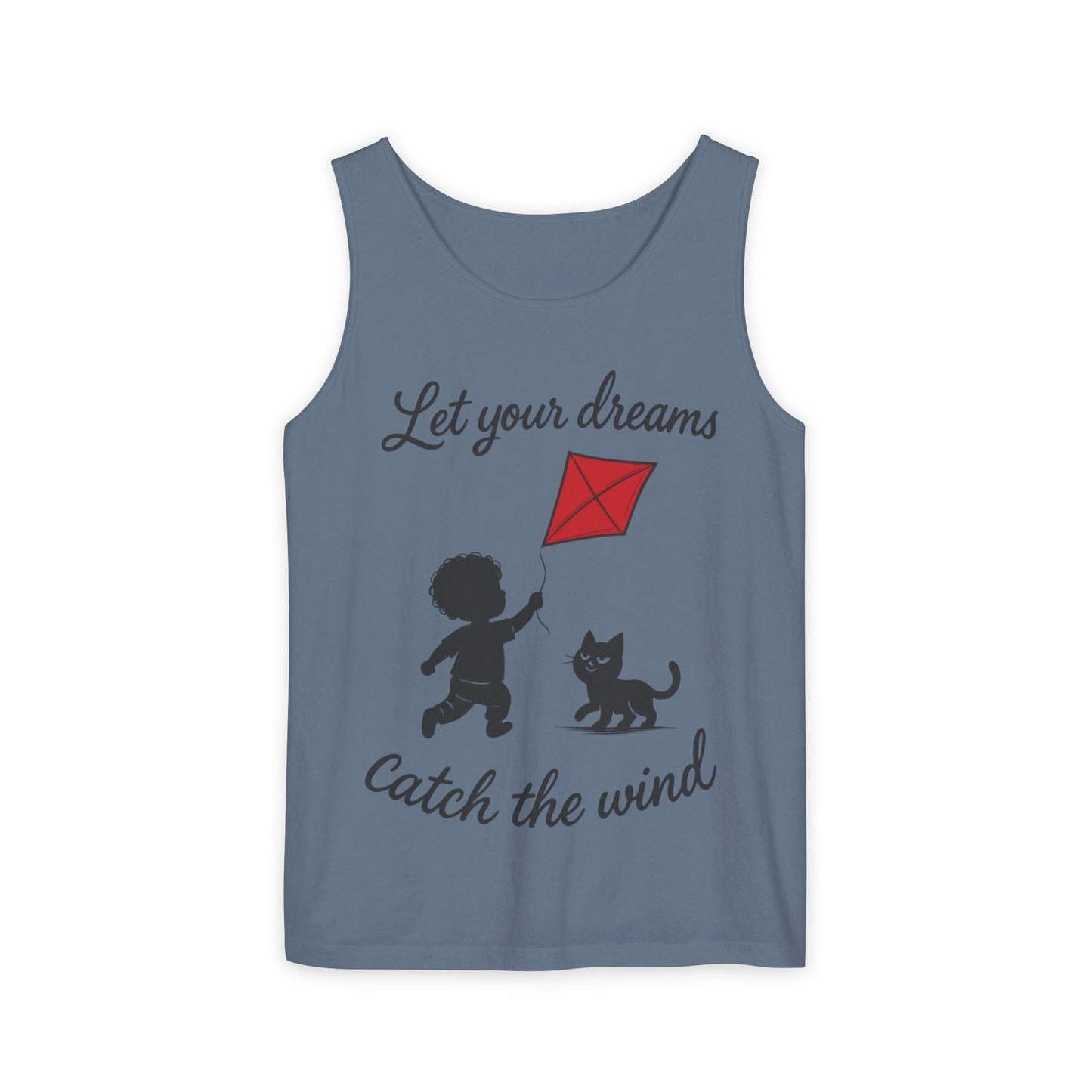Dream-Catching Tank Top - Lightweight, Womens, Inspirational Graphic Tee, Summer Wear, Perfect Gift for Kids & Families