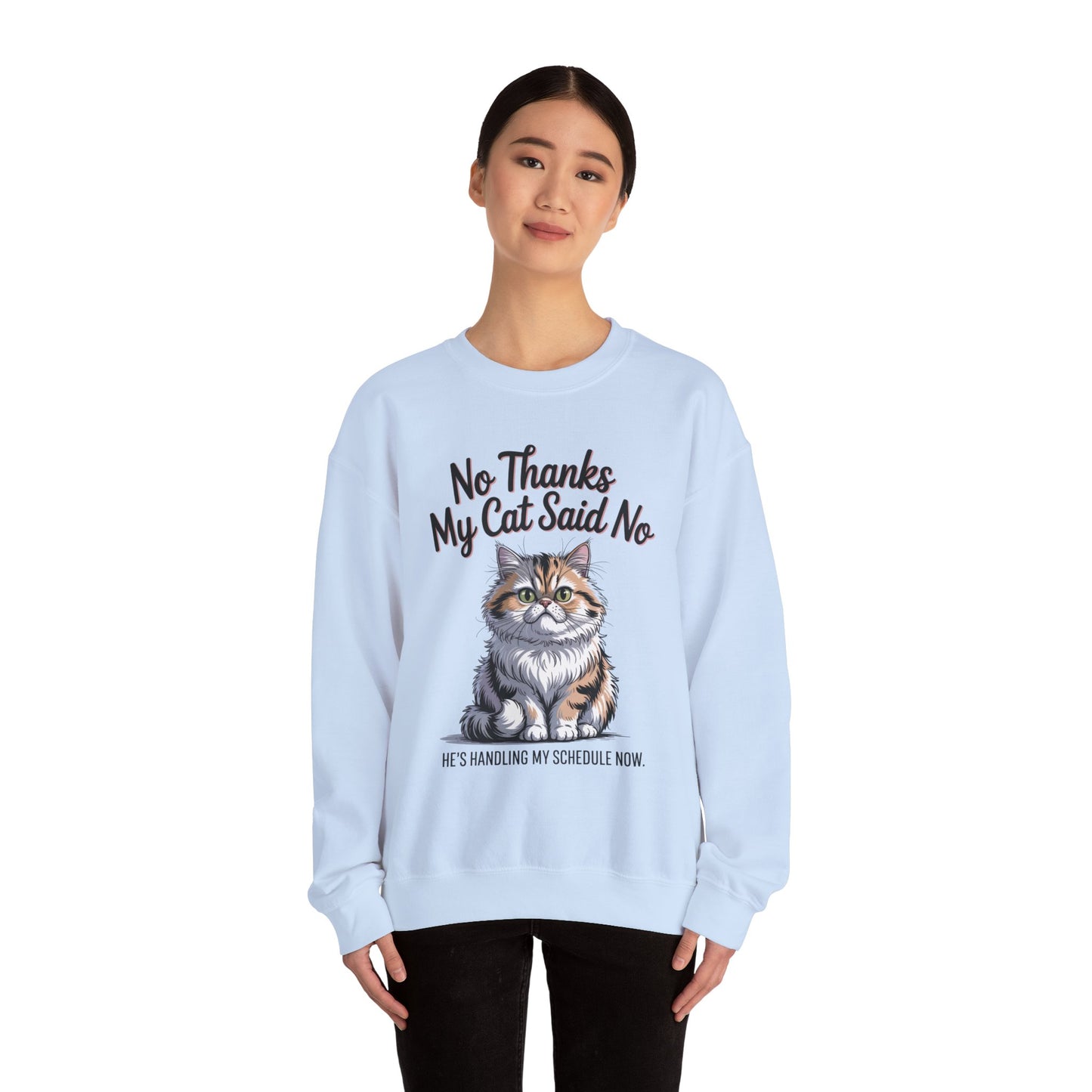 Funny Cat Crewneck Sweatshirt - Ideal Gift for Cat Lovers, Cozy Animal Sweater, Novelty Pet Lover Gift, Cute Cat-Themed Apparel, [...]