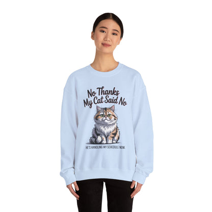 Funny Cat Crewneck Sweatshirt - Ideal Gift for Cat Lovers, Cozy Animal Sweater, Novelty Pet Lover Gift, Cute Cat-Themed Apparel, [...]