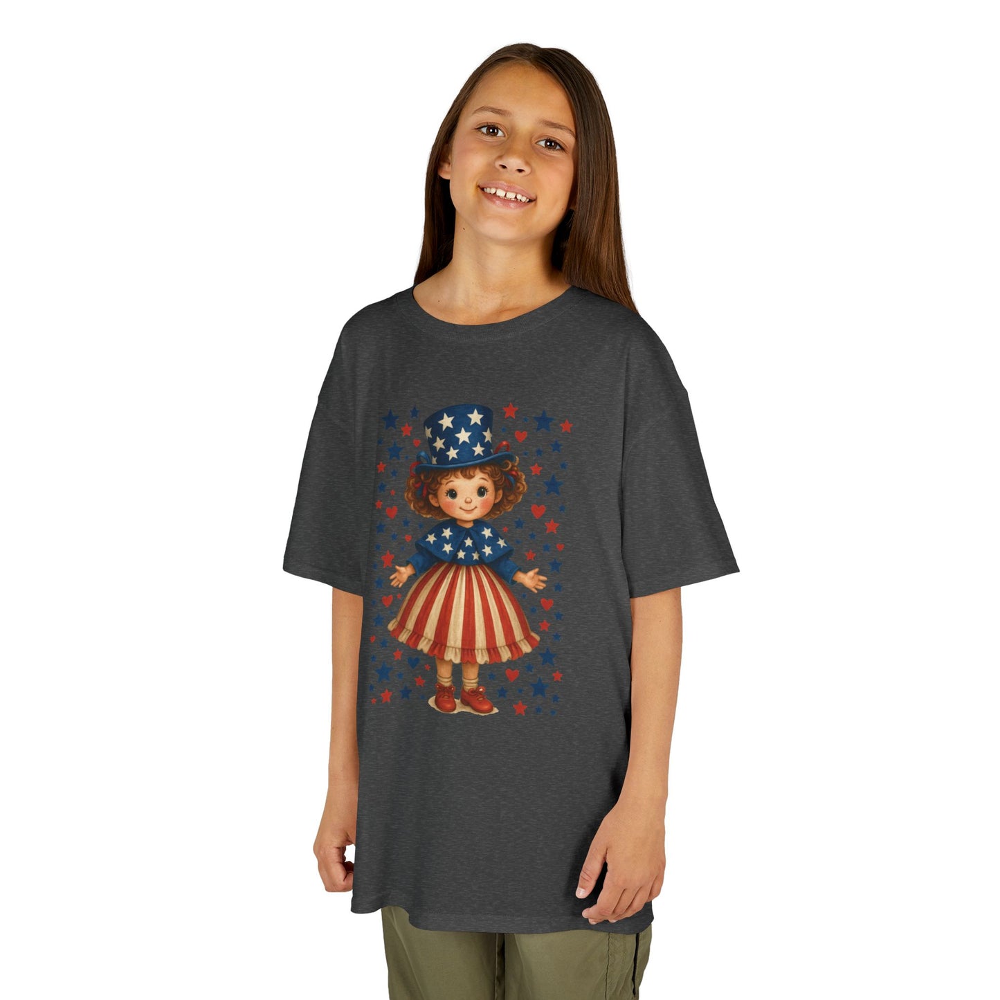Patriotic Kids Tee, Independence Day, 4th of July, Memorial Day, Kids Party, Casual Wear