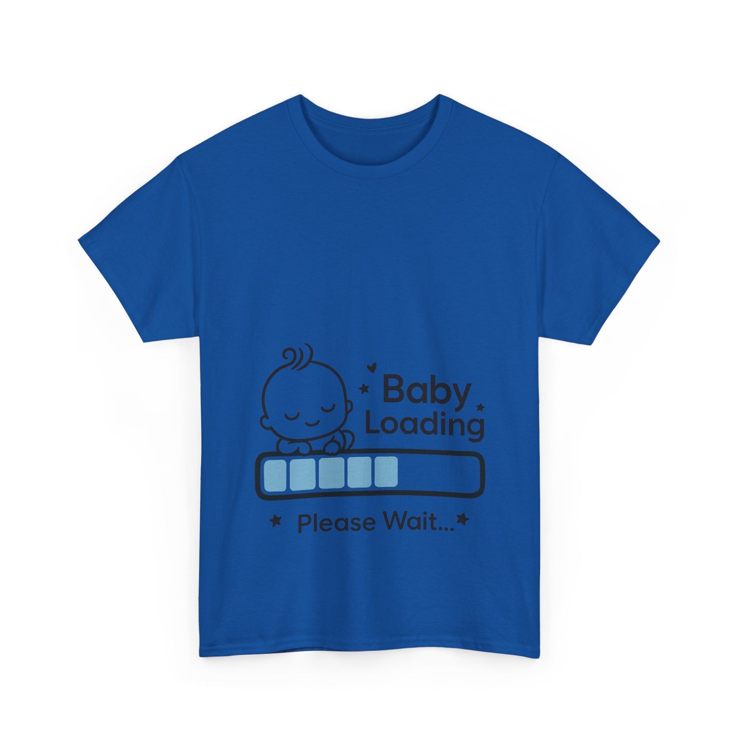 Baby Loading Maternity T-Shirt, Funny Pregnancy Announcement Tee, Mom To Be Gift, Expecting Baby Tee, Pregnancy Reveal Top, Baby Shower Gift