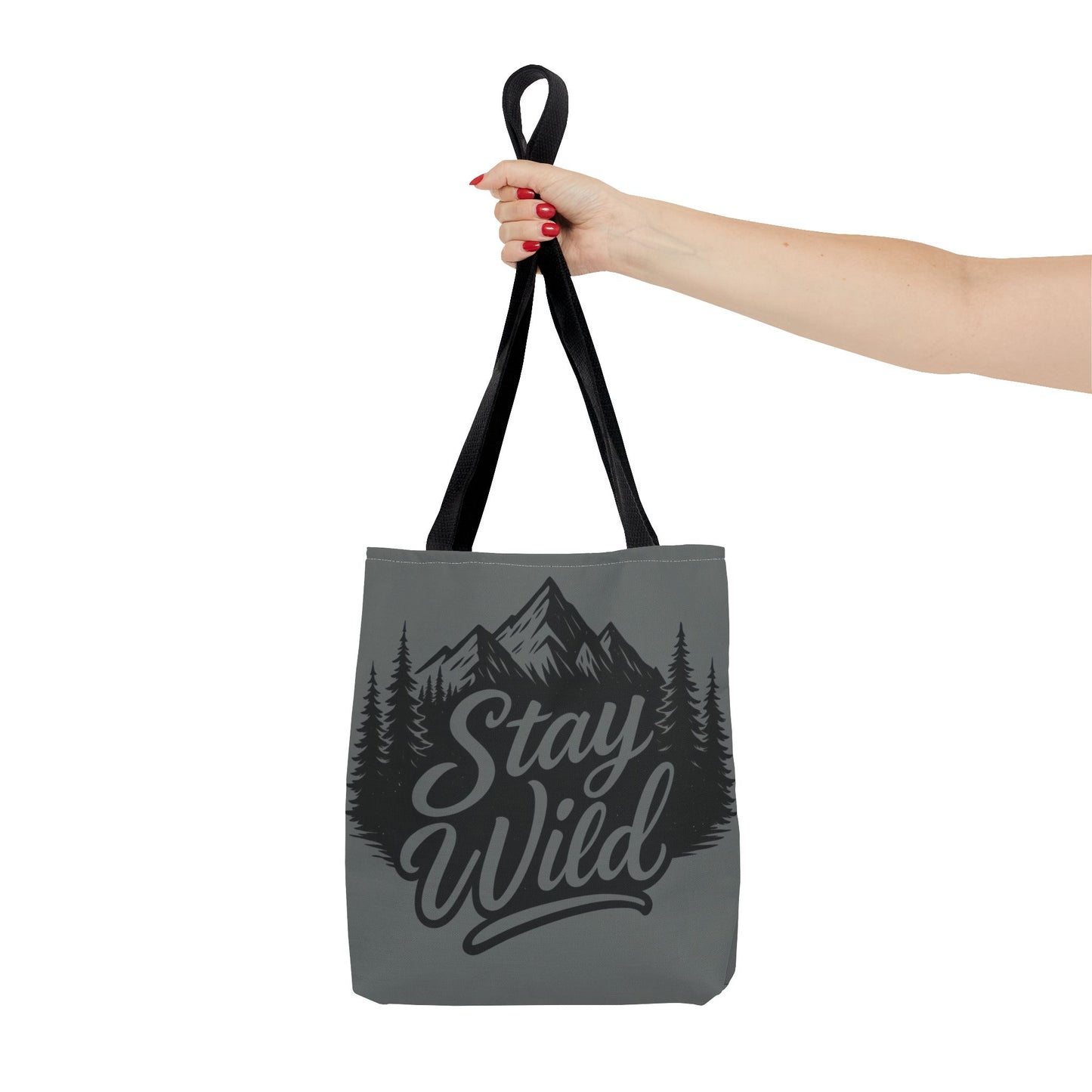 Stay Wild Tote Bag | Eco-friendly Shopping Bag, Adventure Tote, Outdoor Enthusiast Gift, Stylish Carryall, Perfect for Summer Adventures