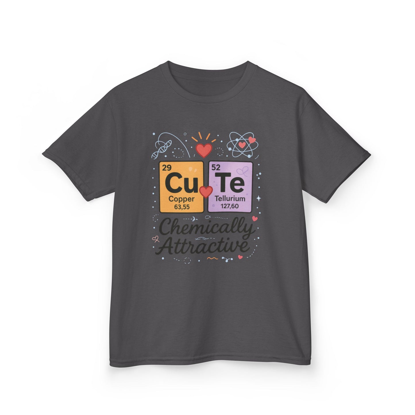 Cute Science Kids TeeT-Shirt, Periodic Table Tee, Funny Nerdy Gift for Young Girl, Cute Chemistry Young Girl T-Shirt, Classroom Wear