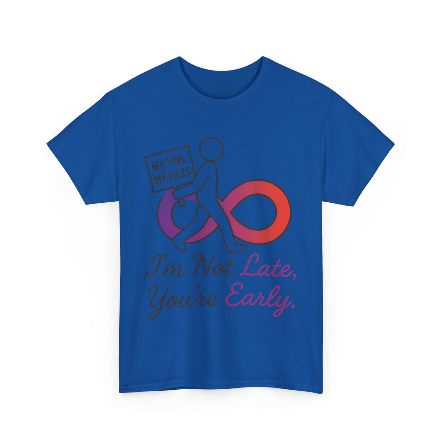 My Time My Rules Women's Heavy Cotton Tee, Funny T-Shirt, Casual Wear, women empowerment tee, confident woman shirt, self love t shirt