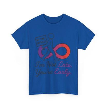 My Time My Rules Women's Heavy Cotton Tee, Funny T-Shirt, Casual Wear, women empowerment tee, confident woman shirt, self love t shirt