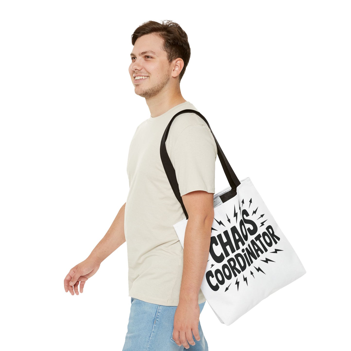 Chaos Coordinator Tote Bag, Fun Carryall for Busy Moms, Students, or Event Planners, Perfect Gift, Beach Weekender Bag,  Large Tote Bag