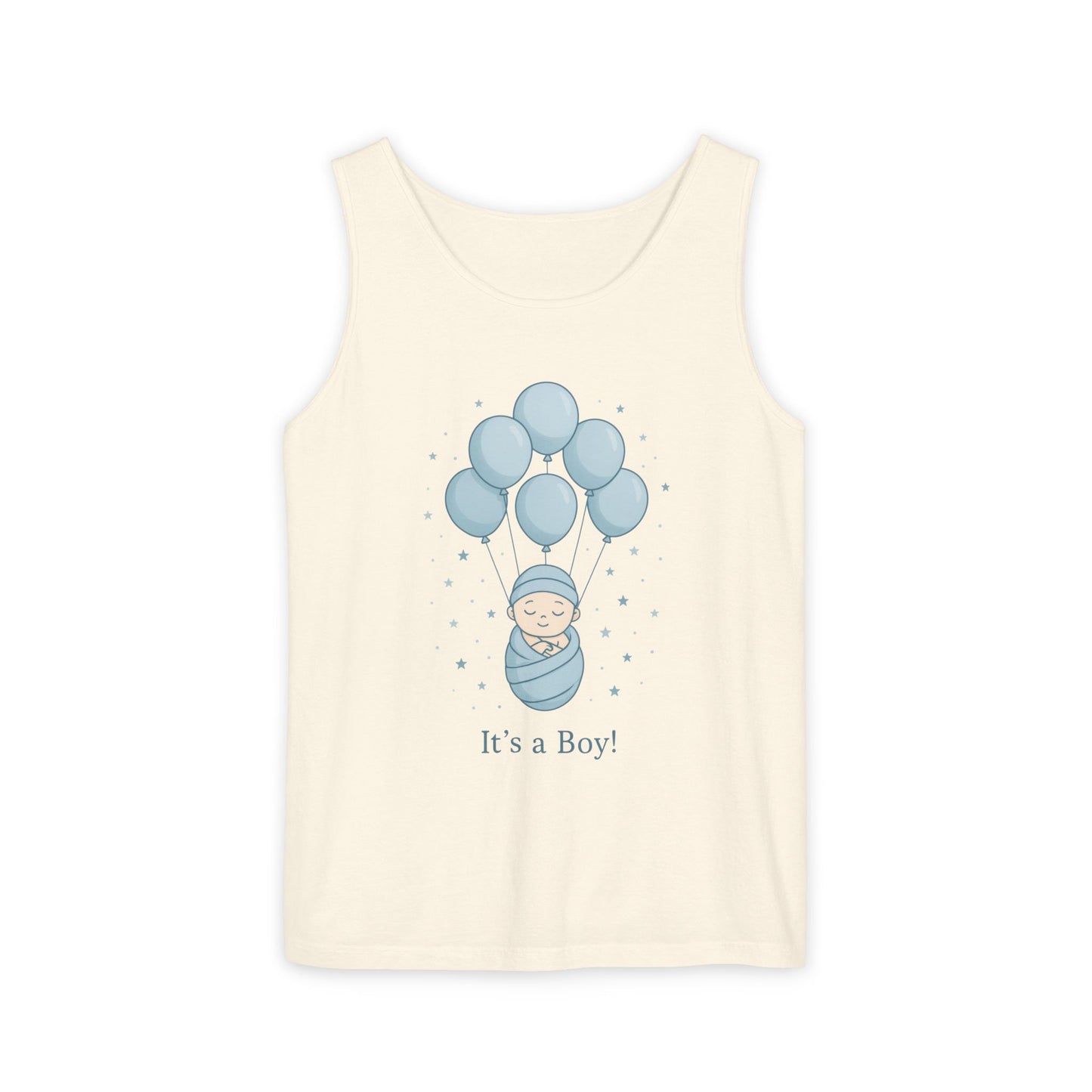 Its a Boy Maternity Tank Top, Baby Boy Pregnancy Announcement Tank, Gender Reveal Mom To Be Gift, Expecting Baby Shower Top