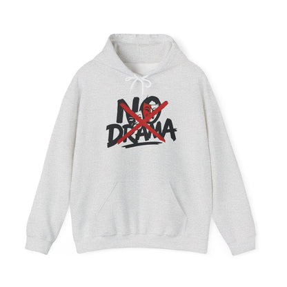 No Drama Mens Hoodie, Cozy Hoodie, Everyday Wear, Gift for Friend, Casual Fashion, Relaxed Vibes