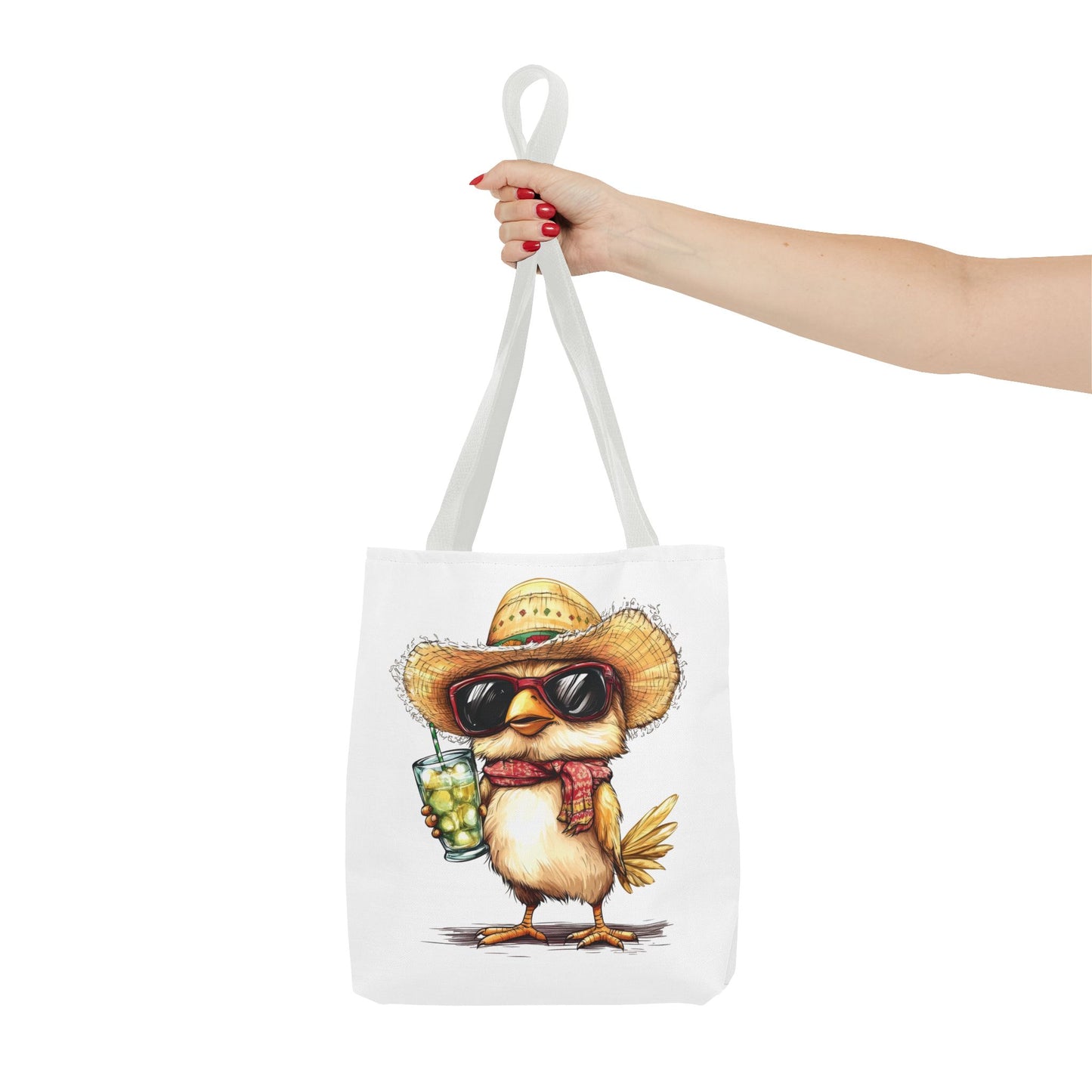 Chic Summer Tote Bag, Fun Bird Design, Beach Bag, Vacation Accessory, Perfect Gift for Bird Lovers, Eco-Friendly Shopper