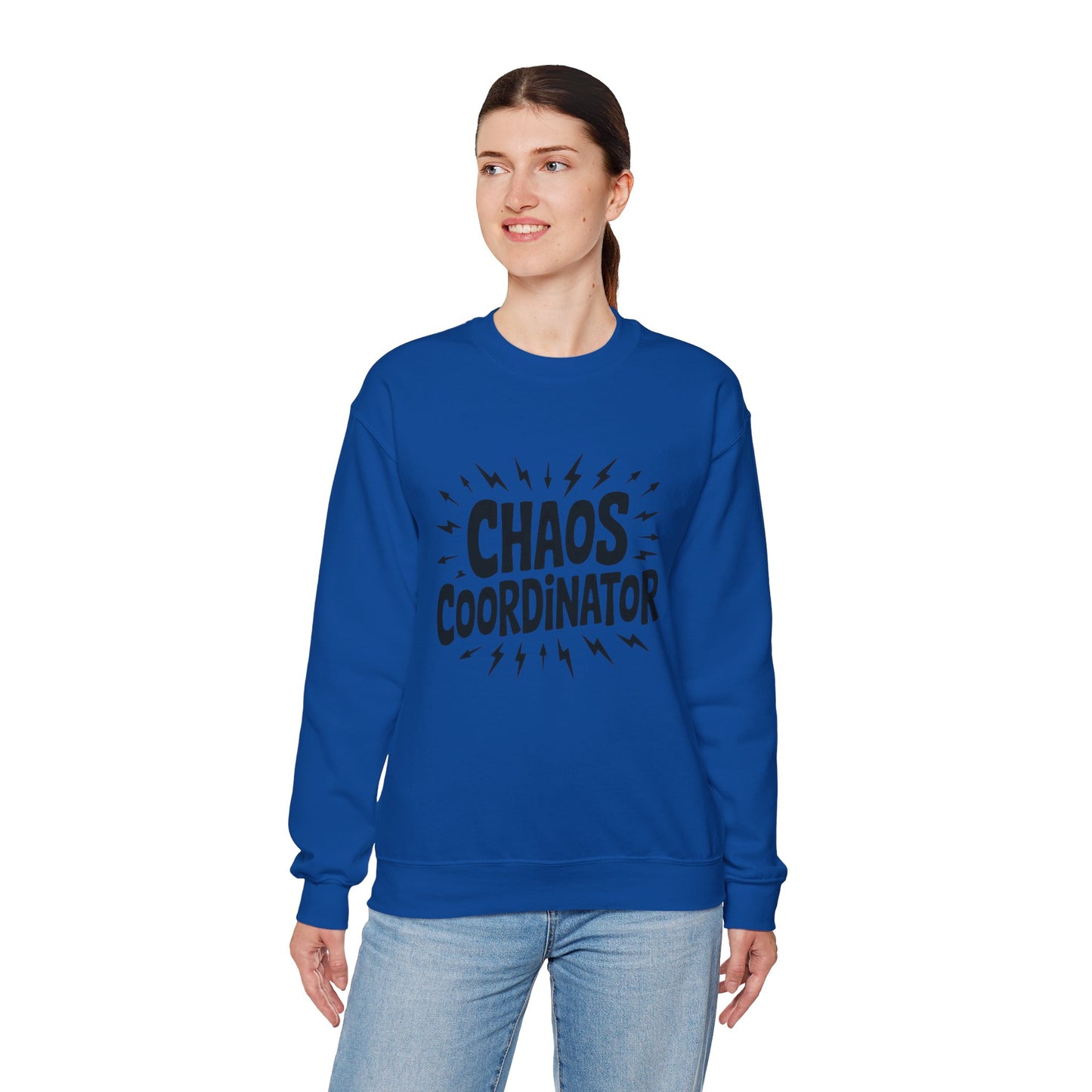Chaos Coordinator Sweatshirt, Funny Gift for Moms, Mother's Day Gift, TeacherSweatshirt, Casual Graphic Tee, Women's Gift Idea