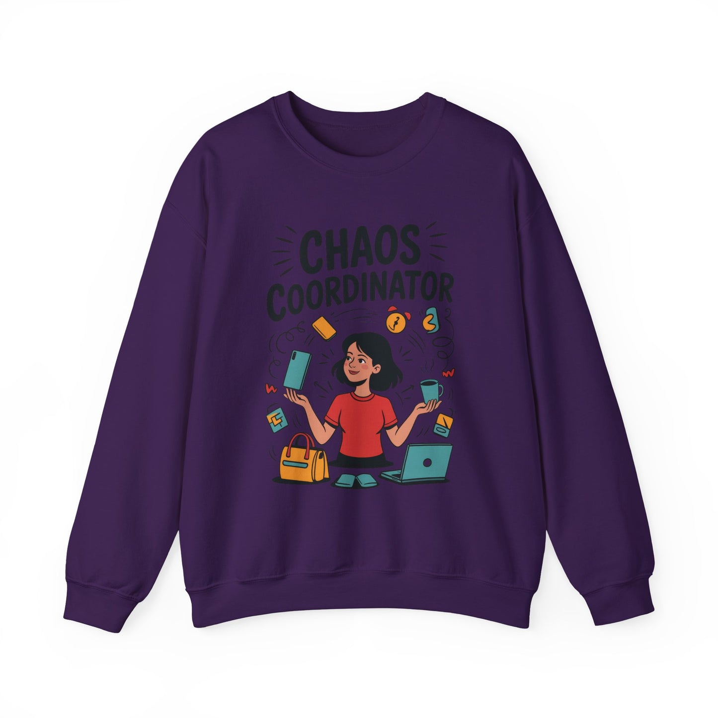 Chaos Coordinator Sweatshirt, Funny Mom Life Sweatshirt ,Gift for Busy Moms, Multitasking Mom Gift, Mom Life Sweatshirt, Mother's Day Gift