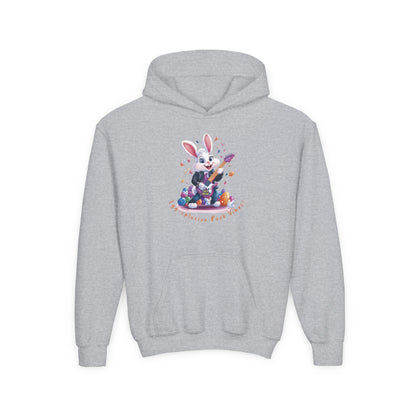 Cute Bunny Easter Hoodie for Kids, Spring Fashion, Easter Gift, Animal Lover Sweatshirt, Fun Holiday Wear