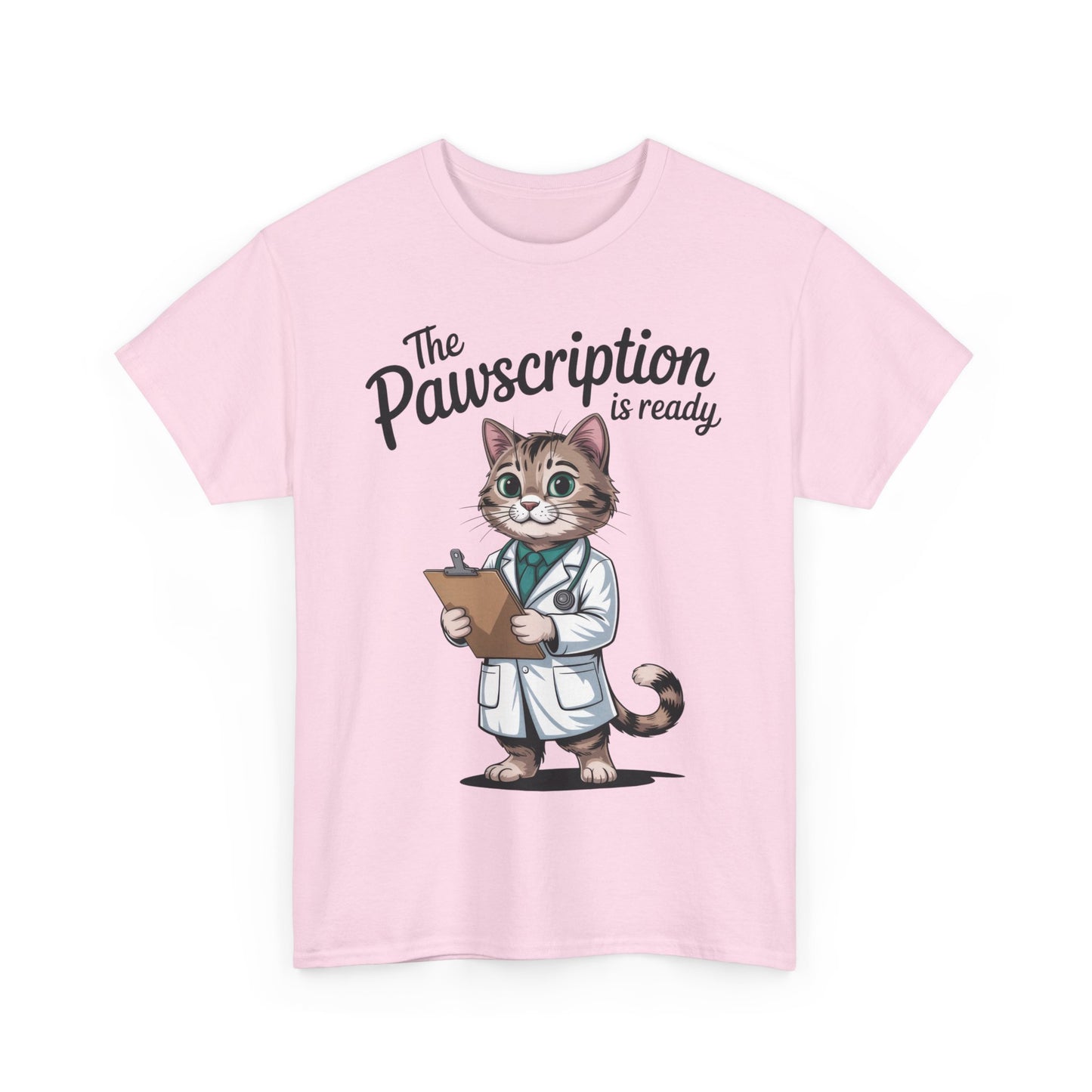 Funny Doctor Cat Tee, Unisex Tee, Veterinary Gift, Medical Student and Medical Workers Gift, Animal Doctor Graphic Tee, Cat Lover Apparel