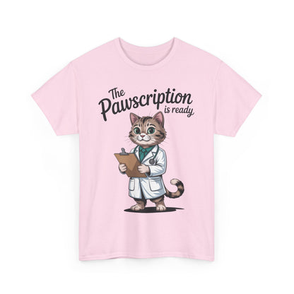 Funny Doctor Cat Tee, Unisex Tee, Veterinary Gift, Medical Student and Medical Workers Gift, Animal Doctor Graphic Tee, Cat Lover Apparel
