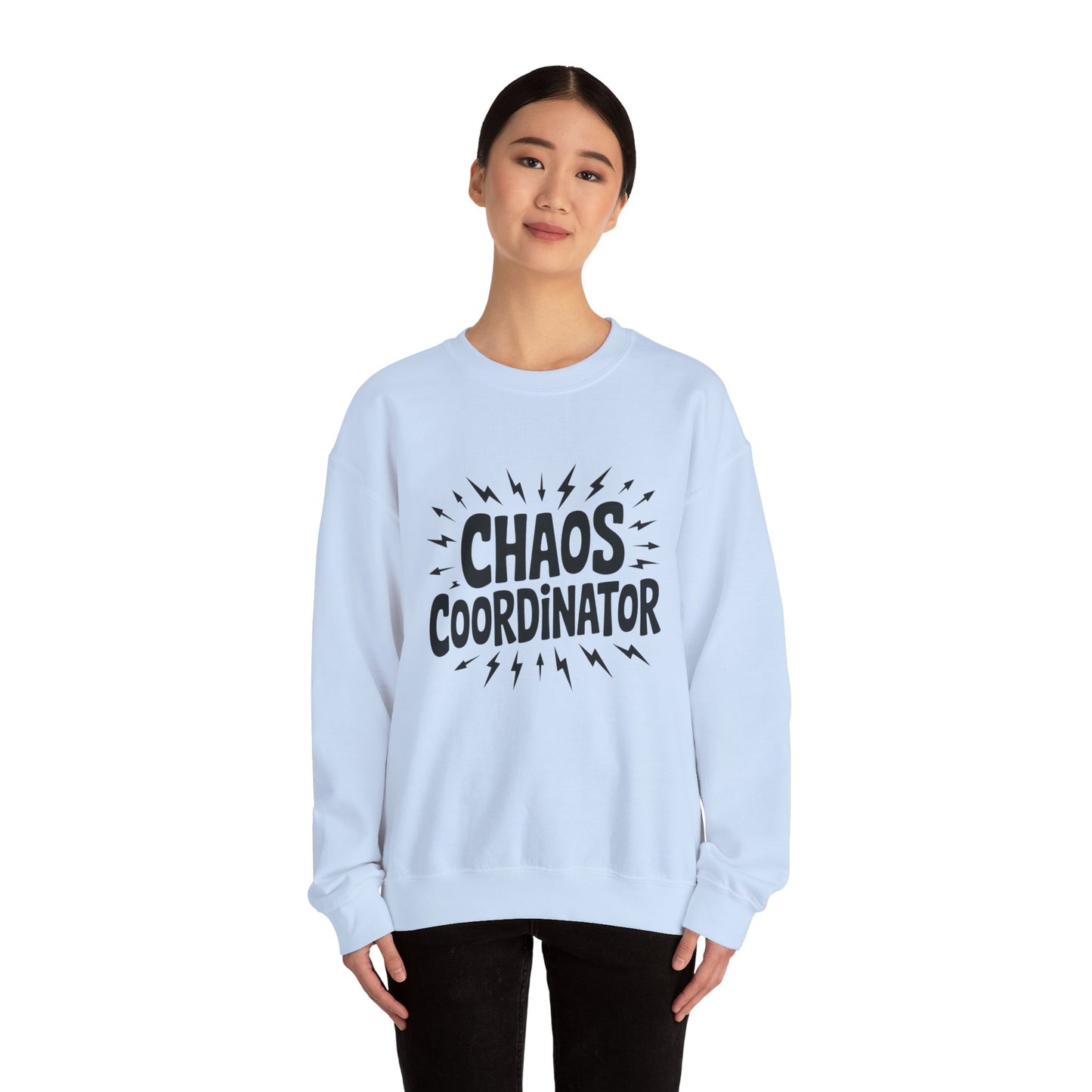 Chaos Coordinator Sweatshirt, Funny Gift for Moms, Mother's Day Gift, TeacherSweatshirt, Casual Graphic Tee, Women's Gift Idea