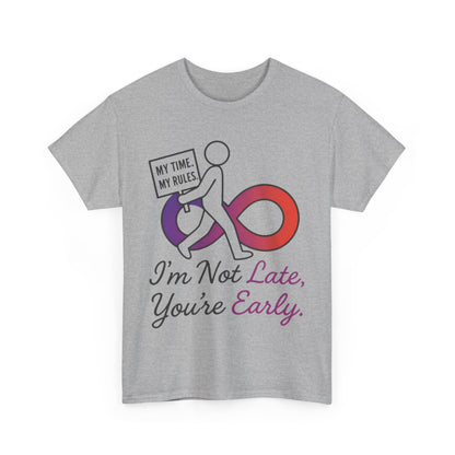 My Time My Rules Women's Heavy Cotton Tee, Funny T-Shirt, Casual Wear, women empowerment tee, confident woman shirt, self love t shirt