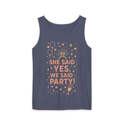 Bridal Party Tank Top, Bachelorette Party Tee, Bridesmaid Wedding Tee, Hen Party Tank, Bridal Shower,  Bridesmaids Gift