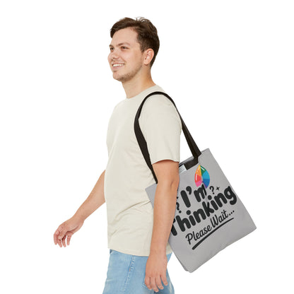 Whimsical Thinking Tote Bag, Funny Gift, Carry-All for Daily Use, Ideal for Birthdays and Graduations, Work or School Tote for Women and Men