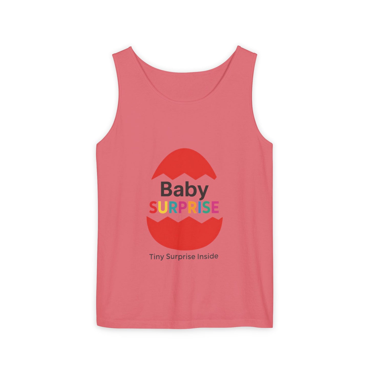 Baby Surprise Maternity Tank Top, Pregnancy Announcement Tank, Mom To Be Gift, Expecting Baby Reveal Top, Baby Shower Gift,Gender Reveal Tee