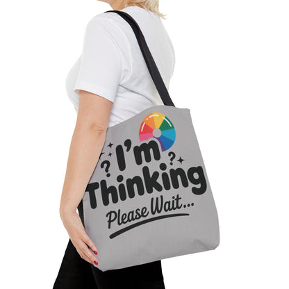Whimsical Thinking Tote Bag, Funny Gift, Carry-All for Daily Use, Ideal for Birthdays and Graduations, Work or School Tote for Women and Men