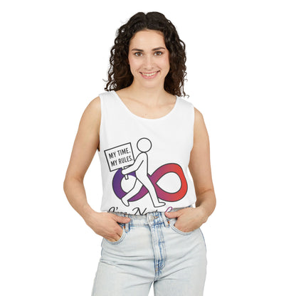 My Time My Rules Womens Tank Top, Funny T-Shirt, Casual Wear, women empowerment tee, confident woman shirt, self love t shirt
