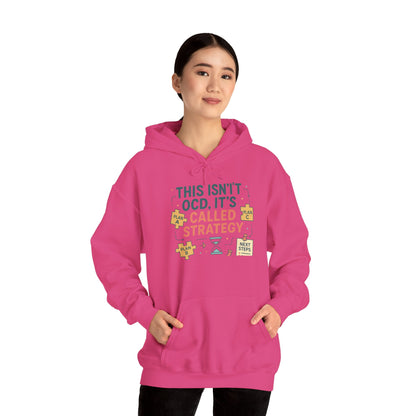 Strategic Humor Hoodie, Unisex Sweatshirt, Gift for Strategists, Funny Hoodie, Planner Gift, Cozy Stylish Sweatshirt, Relaxed Fit Hoody