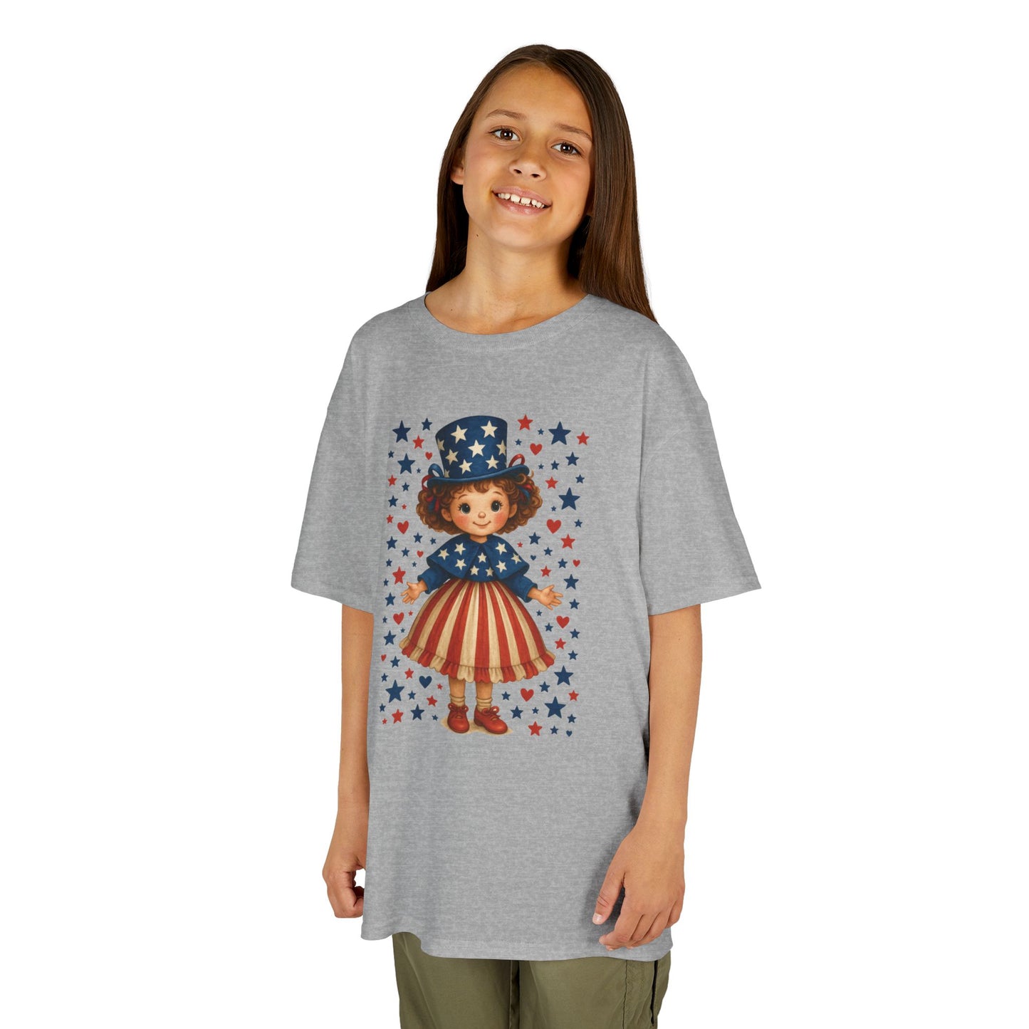 Patriotic Kids Tee, Independence Day, 4th of July, Memorial Day, Kids Party, Casual Wear