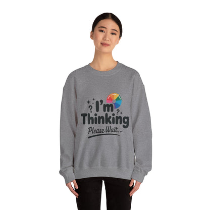 Playful Thinking Womens Sweatshirt, Thoughtful Gift, Geeky Gift for Introverts, Programmers, Designers, , Comfy Crewneck for Creative Minds