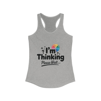 Funny Womens Tank Top, Beach Day Shirt, Vacation Apparel, Thoughtful Gift, Geeky Gift for Introverts, Programmers, Designers, Fun Humor Tee