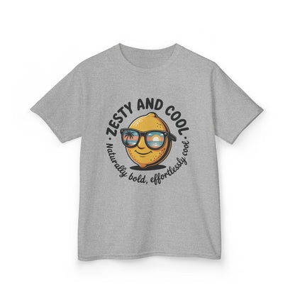 Zesty and Cool Kids Tee, Fun Summer Shirt, Birthday Gift for Kids, Playful Graphic Tee, Cool Kids Apparel, Fruit Tee for Boys and Girls