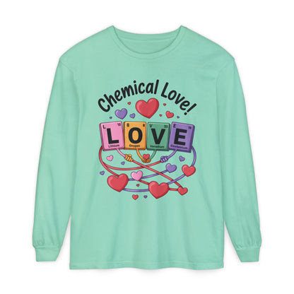 Chemical Love Long Sleeve T-Shirt Women's, Perfect Gift for Science Lovers, Valentine's Day, Chemistry Enthusiasts, Casual Wear, Cute [...]