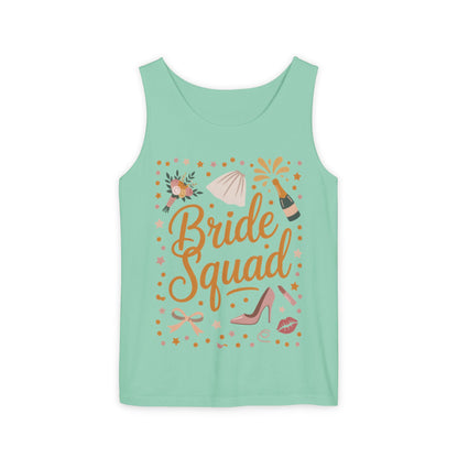 Bride Squad  Tank Top, Bachelorette Party T-Shirt, Bridesmaid Wedding Tee, Hen Party Matching Shirts, Bridal Shower, Gift for Bridesmaids