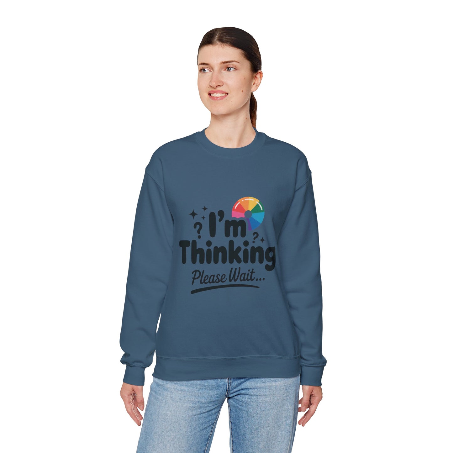 Playful Thinking Womens Sweatshirt, Thoughtful Gift, Geeky Gift for Introverts, Programmers, Designers, , Comfy Crewneck for Creative Minds