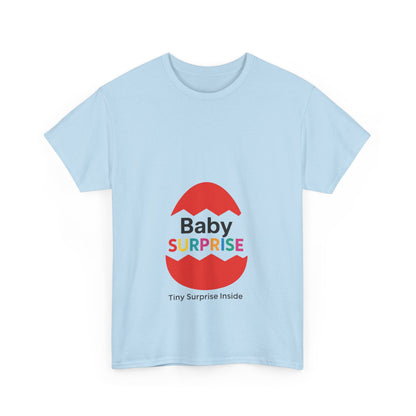 Baby Surprise Maternity T-Shirt, Pregnancy Announcement Shirt, Mom To Be Gift, Expecting Baby Reveal Tee, Baby Shower Gift,Gender Reveal Tee