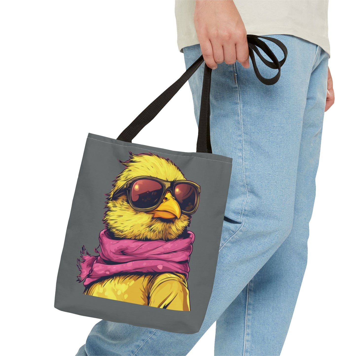 Chic Bird Tote Bag - Trendy Shopping Tote, Eco-friendly Bag, Gift for Animal Lovers, Summer Accessory, Festival Essential, Beach Tote