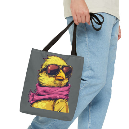 Chic Bird Tote Bag - Trendy Shopping Tote, Eco-friendly Bag, Gift for Animal Lovers, Summer Accessory, Festival Essential, Beach Tote