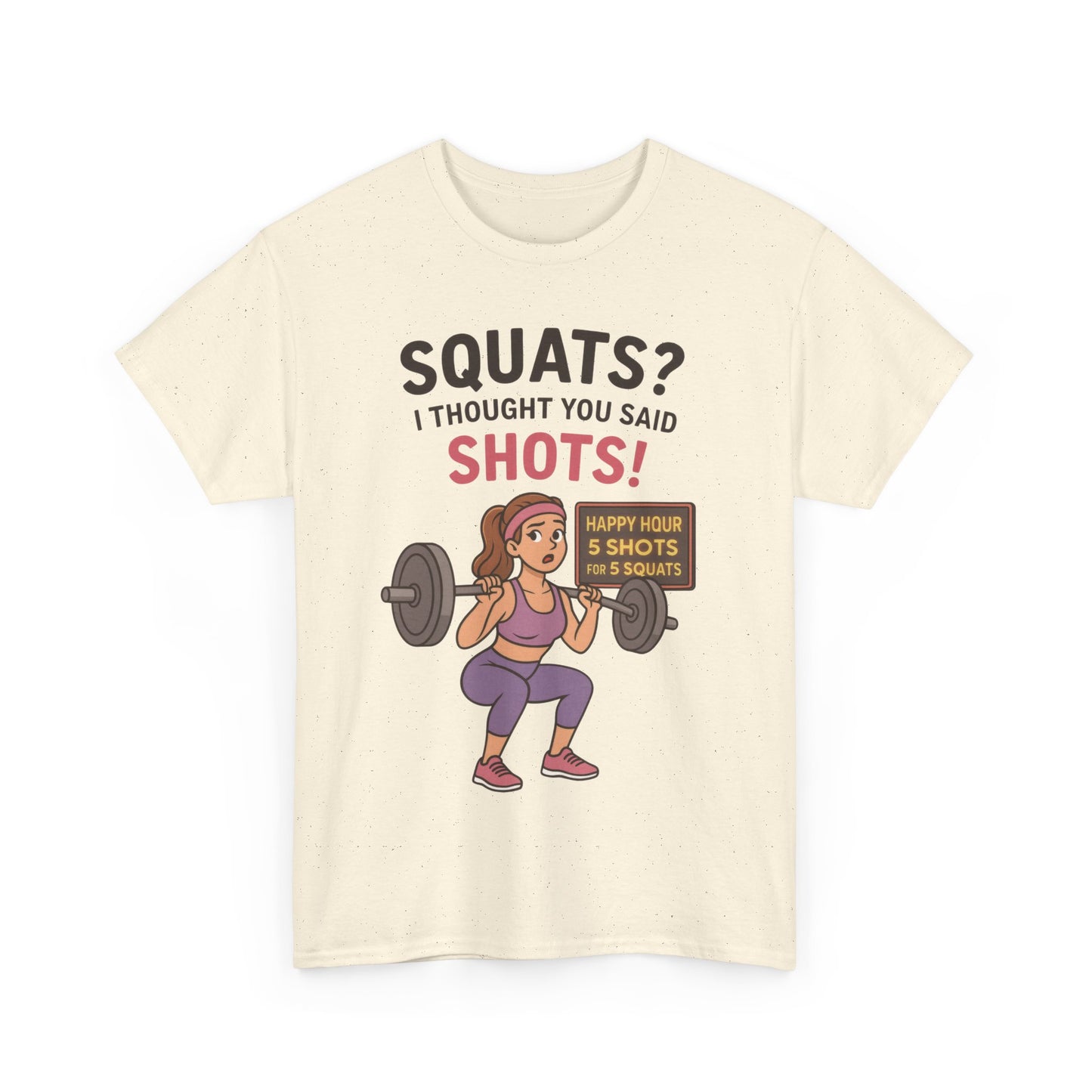 Funny Gym T-Shirt for Women, Workout Humor Tee for Fitness Lovers, , Gift for Gym Lovers, Activewear, Workout Gear