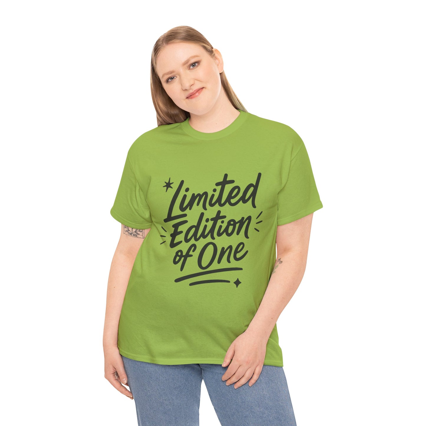 Limited Edition Women's Heavy Cotton Tee, Casual Style, Birthday, Self-Confidence, Self-love, Positive Message Women's T-Shirt