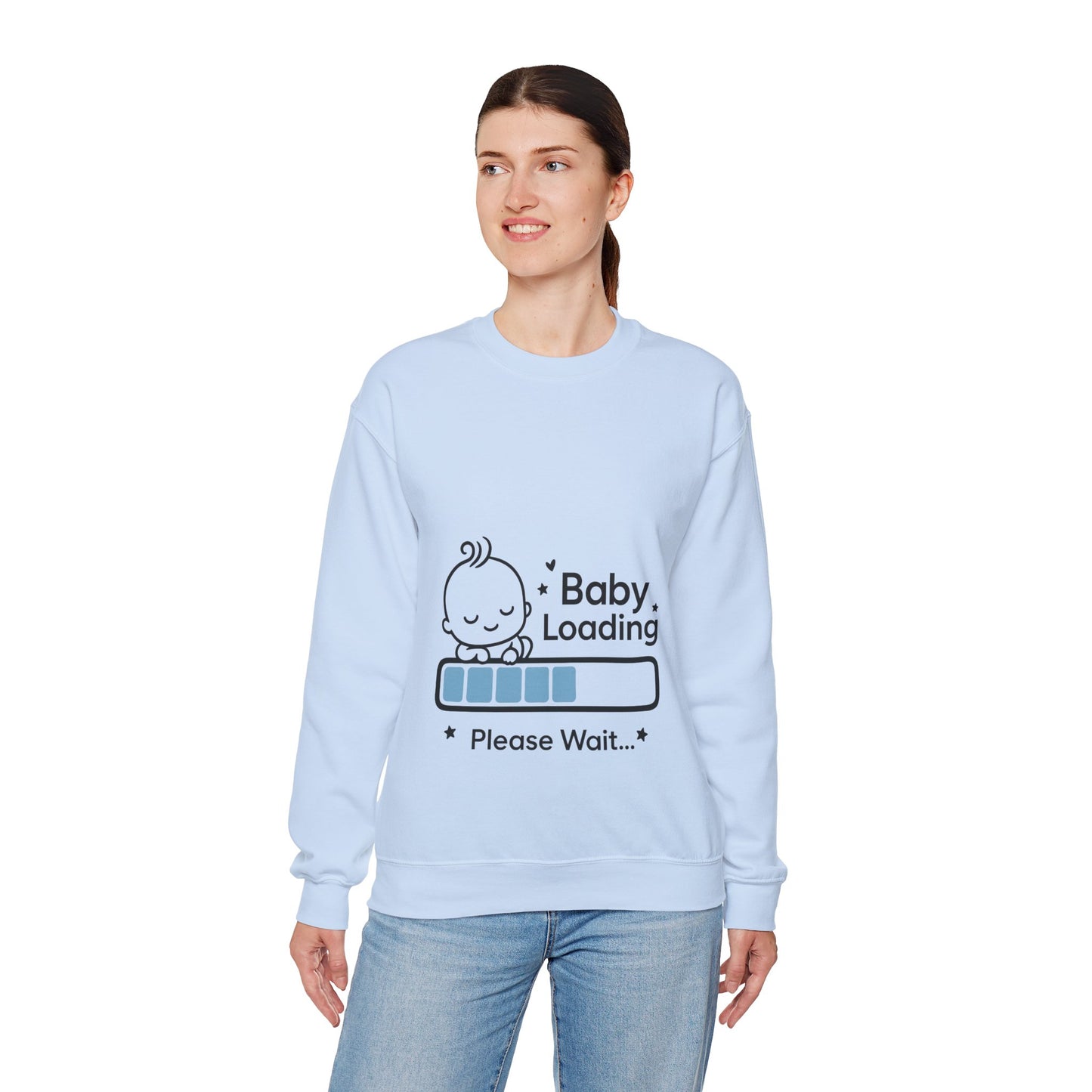 Baby Loading Maternity Sweatshirt, Pregnancy Announcement Shirt, Mom To Be Gift, Expecting Baby Gift, Pregnancy Reveal Top, Baby Shower Gift